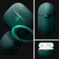 ASD00825 - Apple AirPods Pro Case Urban Fit in midnight green showing the different angles