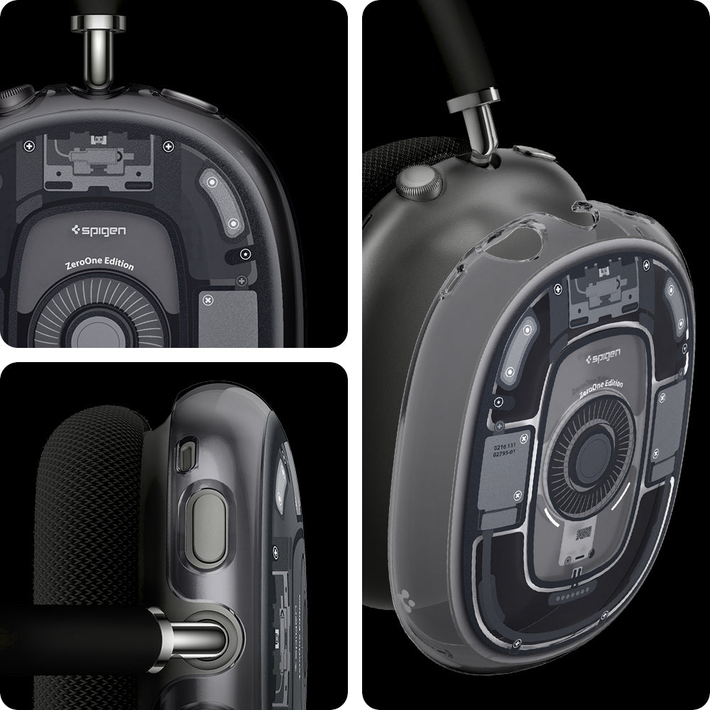 ACS05592 - Airpods Max Series Ultra Hybrid Pro Zero One showing the different angles