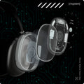 ACS05592 - Airpods Max Series Ultra Hybrid Pro Zero One showing the front parts detached