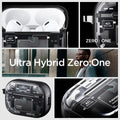 ACS05593 - AirPods Series Ultra Hybrid Zero One (MagFit) Case in zero one showing the different angles