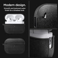 ACS05483 - Apple AirPods Pro 2 Case Urban Fit in black showing the modern design. Smooth and textured outer finish for a timeless look