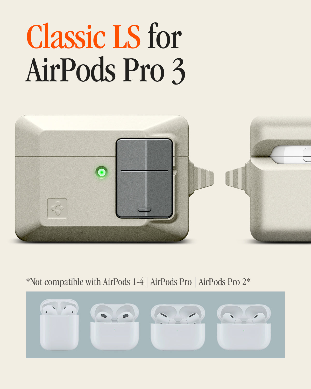AirPods Pro 3 Case Classic LS - Spigen.com Official Site – Spigen Inc