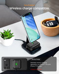 ACS09822 - AirPods Pro 3 Rugged Armor in Matte Black showing out f battery? Wireless charge compatible. seamless reverse charging application via iPhone 17 pro and iPhone 17 pro max