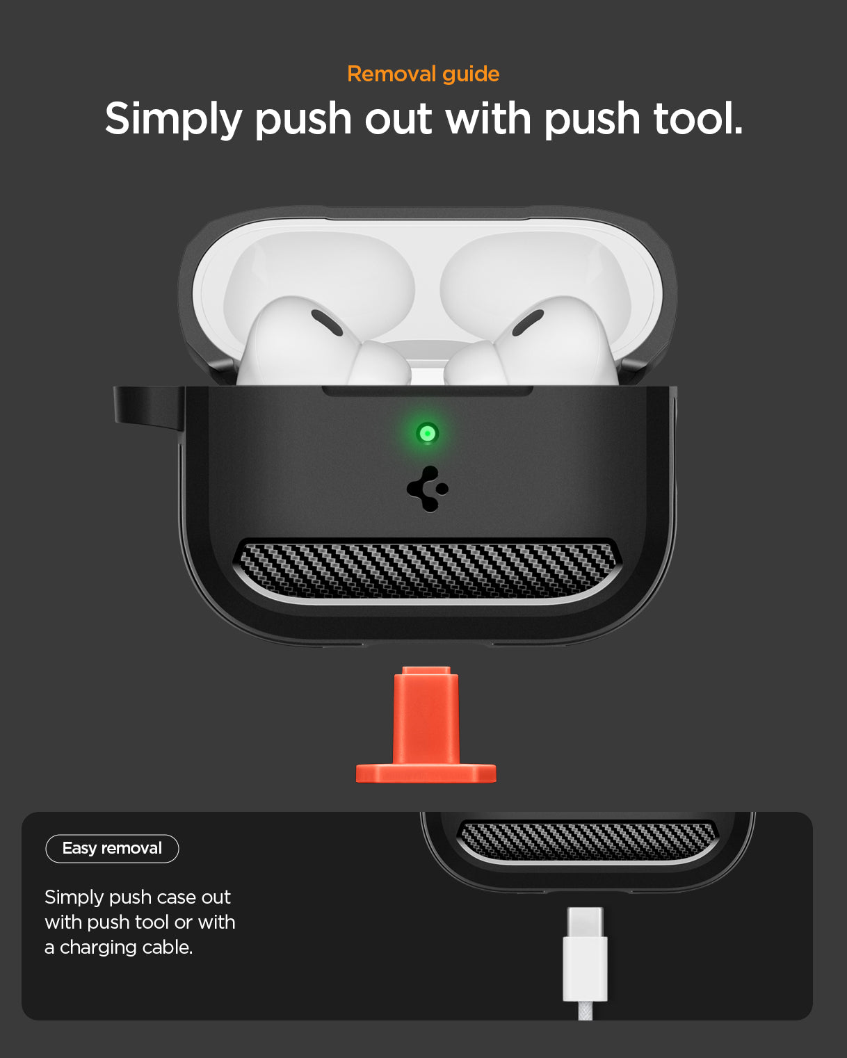 AirPods Pro 3 Case Rugged Armor - Spigen.com Official Site