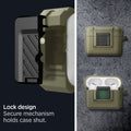 ACS05910lock design. Secure mechanism holds case shut