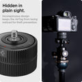 AHP04759 - AirTag Camera Mount Adapter in black showing the hidden in plain sight. Inconspicuous design keeps the AirTag from being noticed for theft prevention