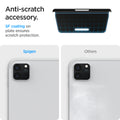 APP04545 - Apple Pencil Holder DA20 in Black showing the Anti-scratch accessory. SF coating on plate ensures scratch protection