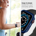 ACS02226 - Apple Watch Series (Apple Watch (40mm)) Case Thin Fit in metallic blue suited for your everyday grind. Keep it simple.