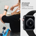 ACS02815 - Apple Watch Series (Apple Watch (40mm)) Case Thin Fit in crystal clear open cutout stay in the loop without worries.