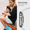 ACS02957 - Apple Watch Series (44mm) Case Thin Fit in graphite stays light with zero bulk. Minimal design.