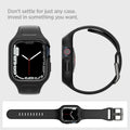 ACS04190 - Apple Watch Series (41mm) Case Liquid Air Pro in black different angles