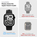AFL08579 - Apple Watch 10 (46mm) EliteShield EZ Fit in Clear showing the compatibility. Only compatible with Apple Watch 10 46mm and not compatible with Apple Watch 10 42mm  | Apple Watch 9/8/7 45mm