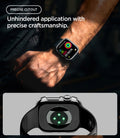 ACS11891 - Apple Watch Series 12(46mm) Case Thin Fit in Crystal Clear showing precise cutouts and an open sensor area for unhindered functionality