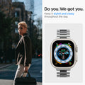 AMP06357 - Apple Watch (41mm) Modern Fit 316L Band in Silver keep it stylish and classy throughout the day. Do you. We got you.