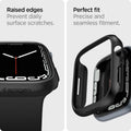 ACS04184 - Apple Watch Series (41mm) Case Thin Fit in black raised edges prevent daily surface scratches. Perfect fit precise and seamless fitment.