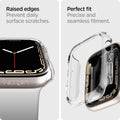 ACS04187 - Apple Watch Series (41mm) Case Thin Fit in crystal clear raised edges prevent daily surface scratches. Perfect fit precise and seamless fitment.
