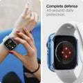 ACS04176 - Apple Watch Series (45mm) Case Thin Fit in metallic blue all around daily protection. complete defense.
