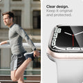 ACS04613 - Apple Watch Series (41mm) Case Ultra Hybrid in crystal clear  keep it original and protected. Clear design.