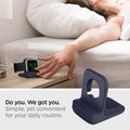 000CD21182 - Apple Watch Night Stand S350 in midnight blue showing the simple yet convenient for your daily routine