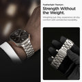 AMP09105 - Apple Watch Series - Modern Fit Titanium weighing just 24g, experience all day comfort with unmatched durability. Featherlight titanium strength without the weight.