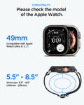 ACS11415 - Apple Watch Ultra (49mm) in Matte Black showing please check the model of the Apple Watch