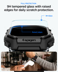 ACS11415 - Apple Watch Ultra (49mm) in Matte Black showing 9H tempered glass