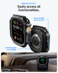 ACS11414 - Apple Watch Ultra (49mm) in Matte Black showing easily access all functionalities
