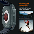 ACS07383 - Apple Watch (49mm) Rugged Armor in Abyss Green never miss a beat and stay connected with open cutout for the sensor. Write down On your mark, get set GO! Unhindered application with precise craftsmanship.
