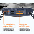 ACS07382 - Apple Watch (49mm) Rugged Armor in Navy Blue has all 10 speaker holes are meticulously placed for zero decibel blockage. All ears without any sacrifice. Also has Ready, set action button. Same original tactility feedback as the device. Designed for perfection.