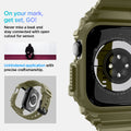 ACS08608 - Apple Watch 10 (46mm) Case Rugged Armor Pro in Vintage never miss a beat and stay connected with open cutout for the sensor. Write down On your mark, get set GO! Unhindered application with precise craftsmanship.Khaki