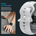 ACS09318 - Apple Watch 10 (46mm) Case Liquid Air Pro in Gray ready, on your mark. Strap up and lock in easily with the secure pin and tuck closure.
