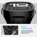 ACS09317 - Apple Watch 10 (46mm) Case Liquid Air Pro in Matte Black precise craftsmanship. A flush fit and seamless wrap around your apple watch and wrist.
