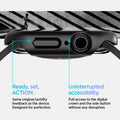 ACS08601 - Apple Watch 10 (46mm) Case Thin Fit in Black same original tactility feedback as the device designed for perfection. Ready set action. Uninterrupted accessibility. Full access to the digital crown and the side button without any disruption.