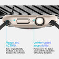 ACS08590 - Apple Watch 10 (42mm) Case Thin Fit in Starlight same original tactility feedback as the device designed for perfection. Ready set action. Uninterrupted accessibility. Full access to the digital crown and the side button without any disruption.