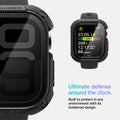 ACS08603 - Apple Watch 10 (46mm) Case Tough Armor in Black built to protect in any environment with its bolstered design. Write down Ultimate defense around the clock.
