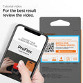 AFL0092 - Apple Watch (44mm) Screen Protector ProFlex EZ Fit in Clear showing the 2tutorial video. For the best result review the video