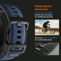 AMP09103 - Apple Watch Ultra (49mm) DuraPro Armor in Navy Blue improved and refined buckle and connector for additional security. textured TPU inner pattern for comfortable wear.
