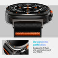 AMP08772 - Galaxy Watch Ultra (47mm) Lite Fit Band in Black designed to perfection. designed to fit flush and seamlessly around your watch.