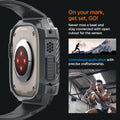 ACS07390 - Apple Watch (49mm) Rugged Armor Pro in Dark Gray never miss a beat and stay connected with open cutout for the sensor. Write down On your mark, get set GO! Unhindered application with precise craftsmanship.