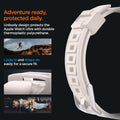 ACS07388 - Apple Watch (49mm) Rugged Armor Pro in Dune Beige unibody design protects the apple watch ultra with durable thermoplastic polyurethane. Locks in and straps on easily for a secure fit.