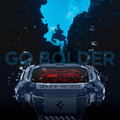 ACS07389 - Apple Watch (49mm) Rugged Armor Pro in Navy Blue  go bolder. Shows the depths of the sea.