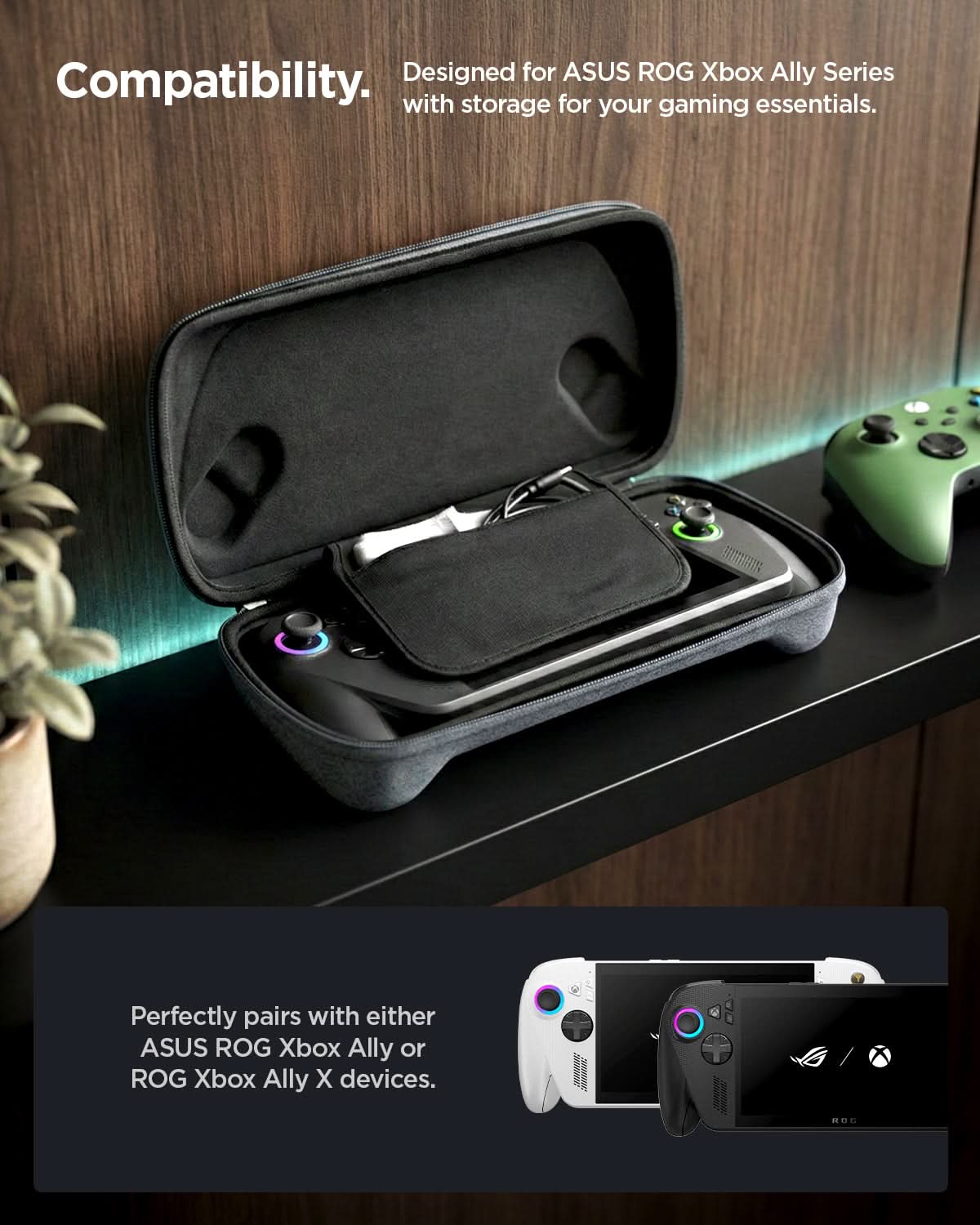 ROG Xbox Ally X Series Klasden Pouch - Spigen.com – Spigen Inc