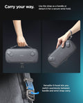 AGP11146 - ROG Xbox Ally X Series - Klasden Pouch showing carry your way. use the strap as a handle or detach it for a secure wrist hold.