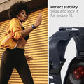 ACS00819 - Apple Watch Series (Apple Watch (45mm)) Case Rugged Armor Pro in charcoal gray perfect stability slide and lock it for secure fit.