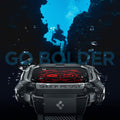 ACS05460 - Apple Watch Series (Apple Watch (49mm)) in matte black go bolder. Shows the depths of the sea.