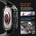 ACS05460 - Apple Watch Series (Apple Watch (49mm)) in matte black never miss a beat and stay connected with open cutout for the sensor. Write down On your mark, get set GO! Unhindered application with precise craftsmanship.