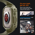 ACS05915 - Apple Watch Series (Apple Watch (49mm)) in vintage khaki never miss a beat and stay connected with open cutout for the sensor. Write down On your mark, get set GO! Unhindered application with precise craftsmanship.