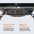 ACS05457 - Apple Watch Ultra (Apple Watch (49mm)) Case Tough Armor in black has all 10 speaker holes are meticulously placed for zero decibel blockage. All ears without any sacrifice. Also has Ready, set action button. Same original tactility feedback as the device. Designed for perfection.