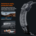 ACS06028 - Apple Watch Series (Apple Watch (49mm)) in space crystal unibody design protects the apple watch ultra with durable thermoplastic polyurethane. Locks in and straps on easily for a secure fit.