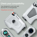ACS06151 - Bushnell Pro X3 Rangefinder Case Silicone Fit AirTag in light gray showing the compatibility, case designed to work only with Bushnell Pro X3 Rangefinder